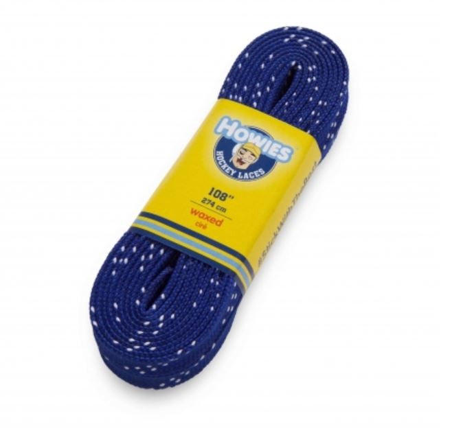 Howies colored Wax Molded Tip laces Schnürsenkel royal blue